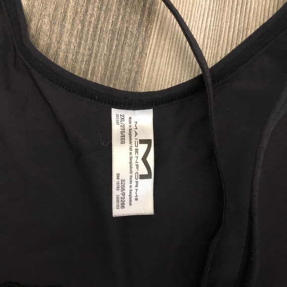 Maidenform Control Top 2XL Black Women's Camisole Top Bundle - Picture 5 of 6